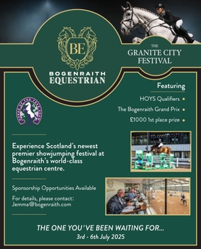 NEW FOR 2025 - THE GRANITE CITY FESTIVAL inc THE NEWCOMERS, FOXHUNTER & TALENTSEEKERS HOYS QUALIFIERS AT BOGENRAITH EQUESTRIAN NEW FOR 2025 - THE GRANITE CITY FESTIVAL inc THE NEWCOMERS, FOXHUNTER & TALENTSEEKERS HOYS QUALIFIERS AT BOGENRAITH EQUESTRIAN